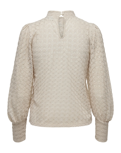 JDY - JDYAvery Lace Bluse - Sandshell